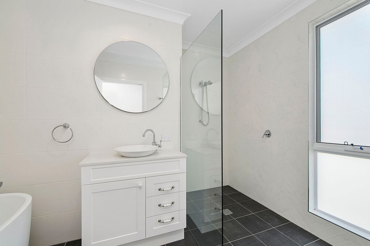 Coastal Hamptons Home, Bathroom