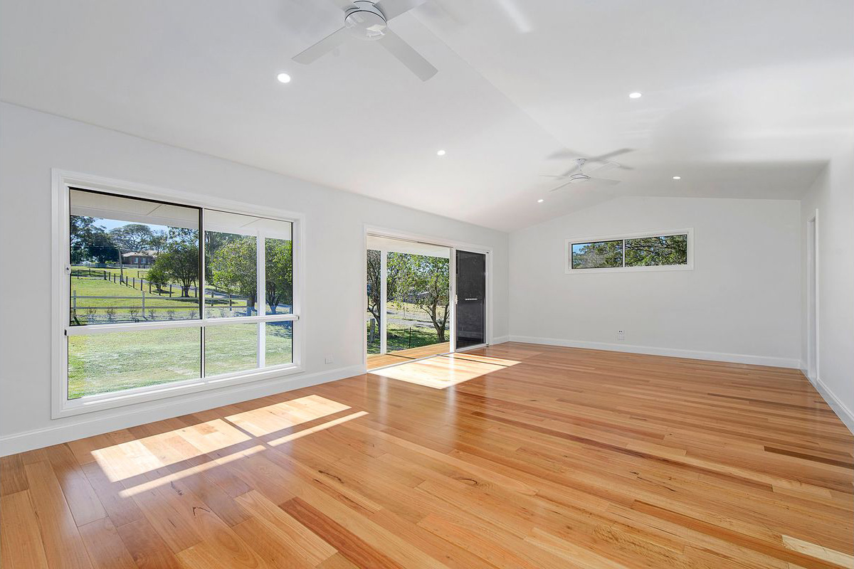 Coastal Hamptons Home, North Facing Open Plan Living Area