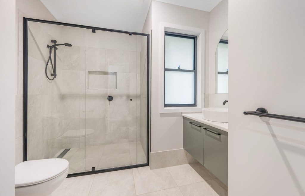 View of Main Bathroom in Oxley Grove Dual Occupancy Unit 1