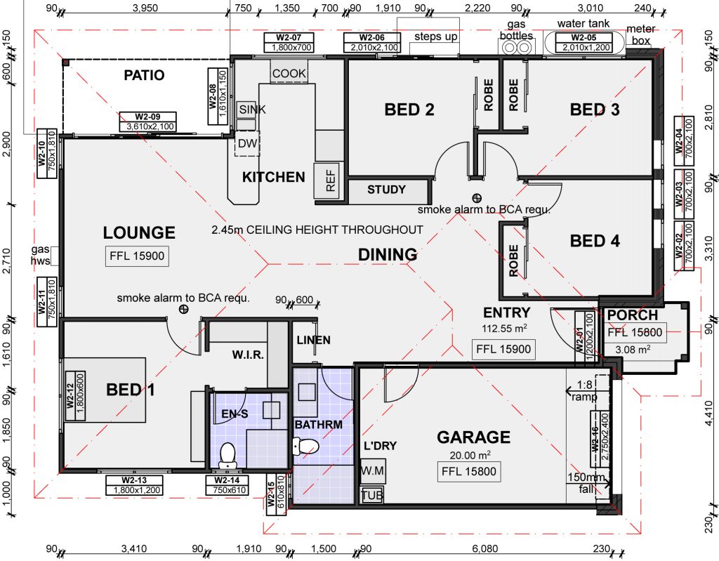 Oxley Grove Dual Occupancy, Unit 2, Plan