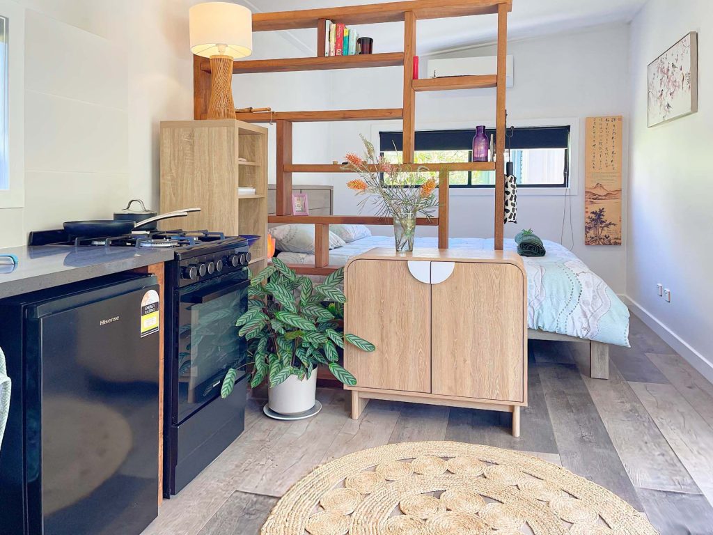 The Pod's Living Area.