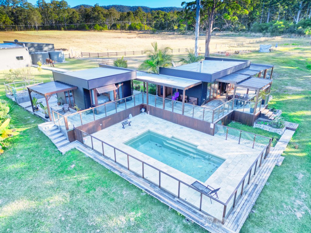 Aerial View of Heartwood Residence
