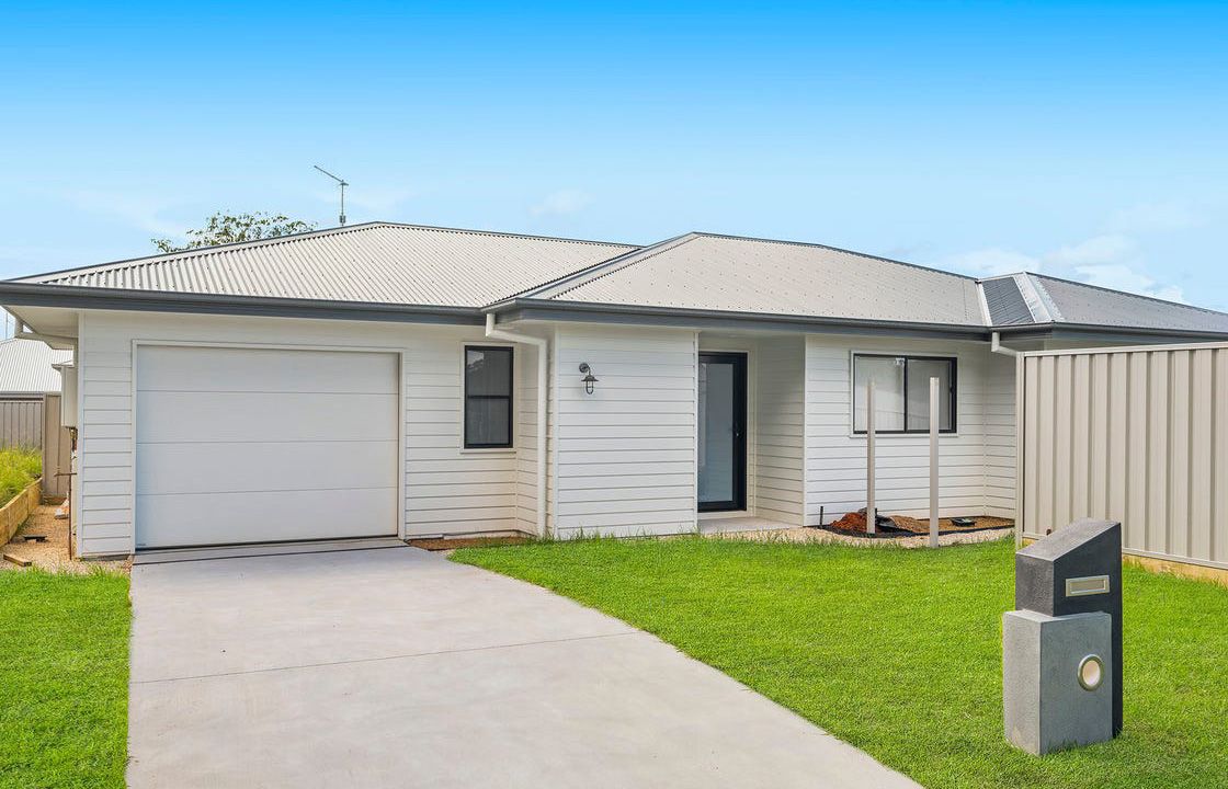 Front Facade of Oxley Grove Duplex Unit 1