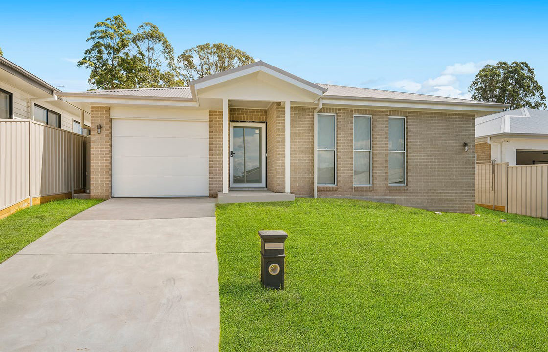 View of Front Facade of Dual Occupancy at Oxley Grove - Unit 2